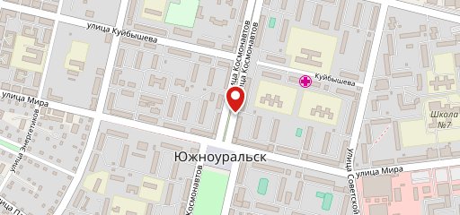 Кафе Сангистан на Космонавтов на карте