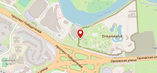 Кафе-сауна «Парус» на карте