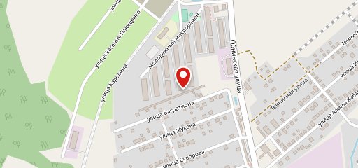 Кафе Седьмое НЕБО - Молодежный - Обнинск Obninsk на карте
