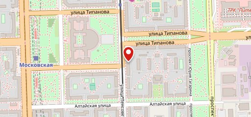 Кафе Север Метрополь на карте