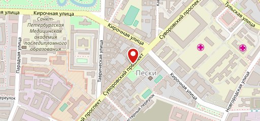 Sever на карте