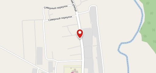 Северное на карте