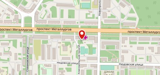 Кафе Северное Сияние на карте