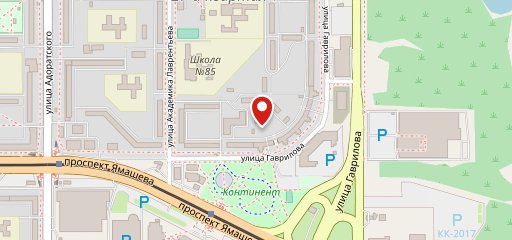 Шашлычная на карте