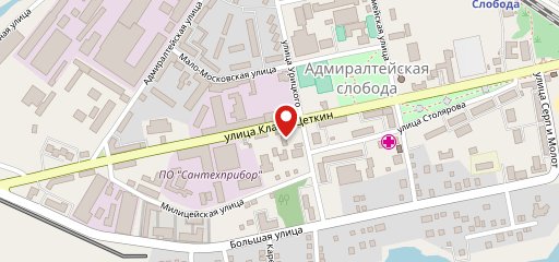 Кафе шаурма Клара цеткин 17 на карте