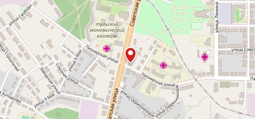 Кафе на карте