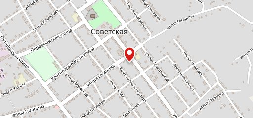 Кафе SHOTI PURI Sowjetskaya на карте