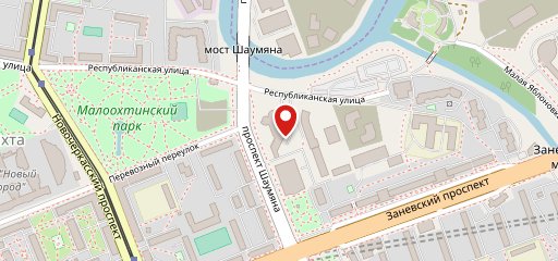 Штрудель и кофе на карте