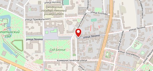 Кафе на карте