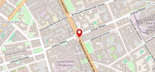 Кафе со смыслом на карте