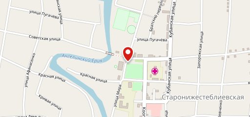 Кафе "Солнечное" на карте