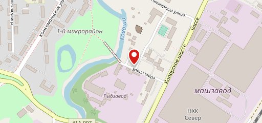 Кафе на карте