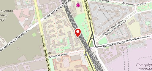 Кафе Спбгпму на карте