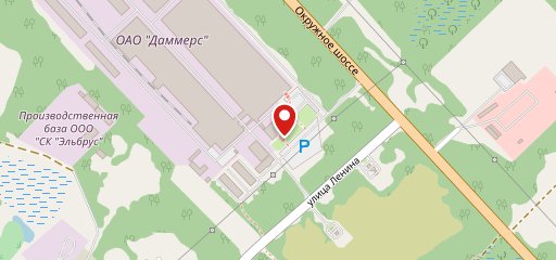 Столовая Даммерс на карте