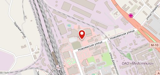 Столовая на карте