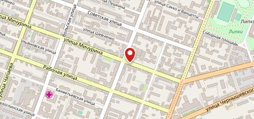 Кафе "Столовая Ложка" на карте