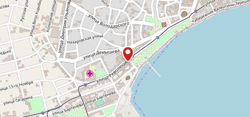 Кафе-столовая Робинзон на карте