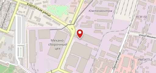 Столовая на карте