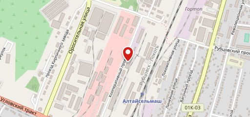 Столовая на карте