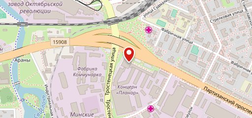 Столовая на карте