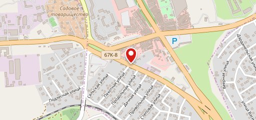 Кафе столовая на карте