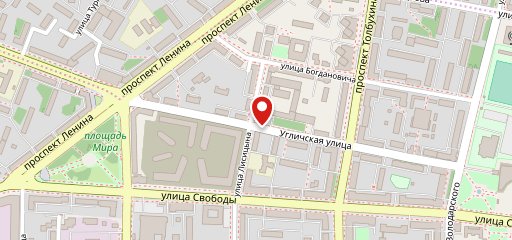 Шале на карте