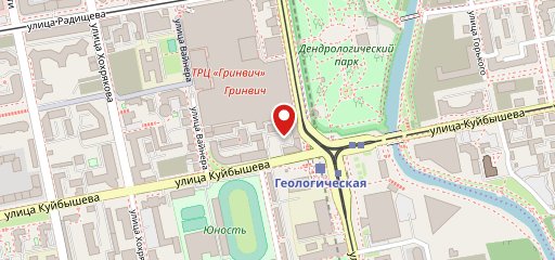 Кафе «Студенческое» на карте