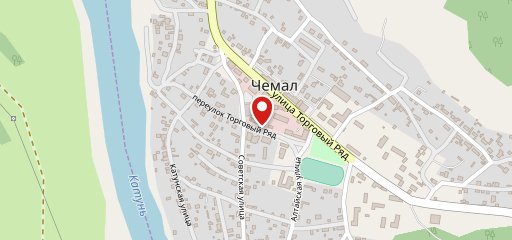 Центральное на карте