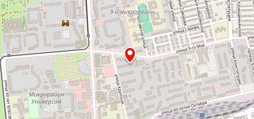 Цветок кофе на карте