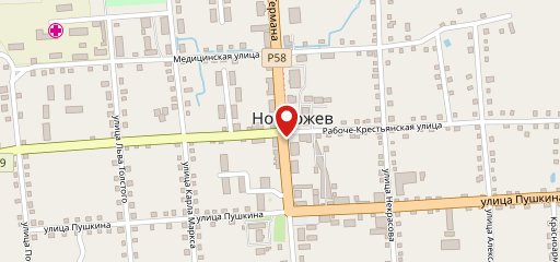 Съешка на карте
