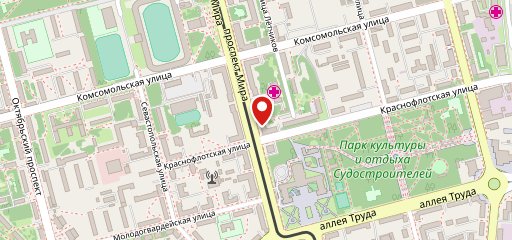 Тихая Гавань на карте