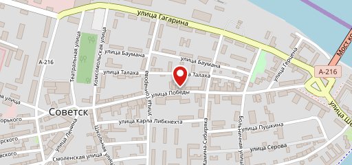 Кафе "Tilzita" на карте