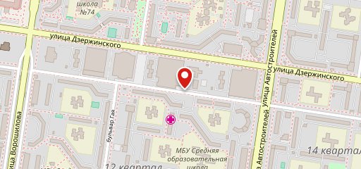 Кафе на карте