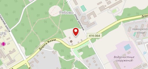 Мыза Рябово на карте