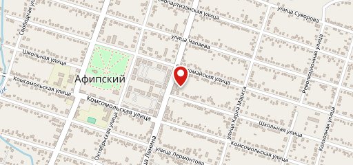 Кафе Триумф п. Афипский на карте