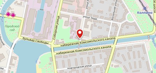 Кафе у бани на карте