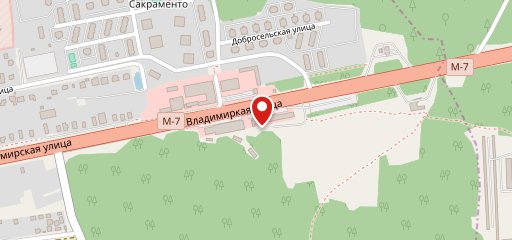 Кафе у дороги на карте