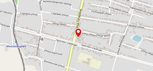 Кафе у дороги на карте