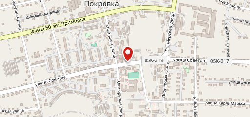 кафе,у Любаши, на карте
