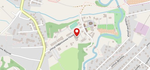 Кафе у Монастыря Ефрасиньи Полоцкой на карте