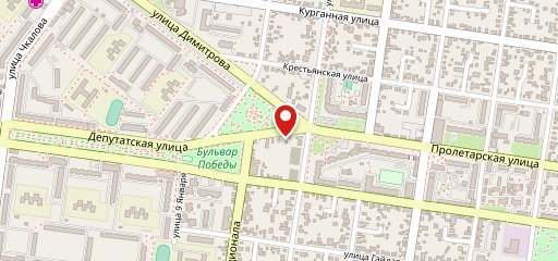 На развилке на карте