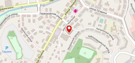 Кафе-бар У театра на карте