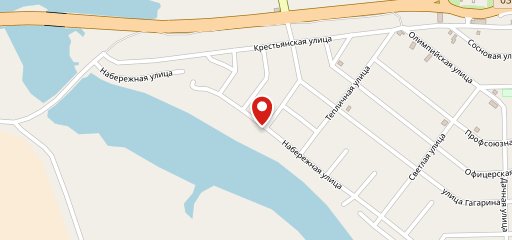 Кафе у водопада на карте