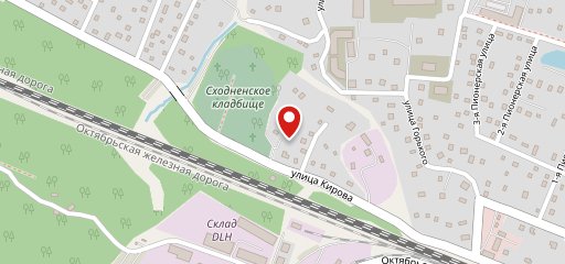 Кафе" У Зебры" на карте