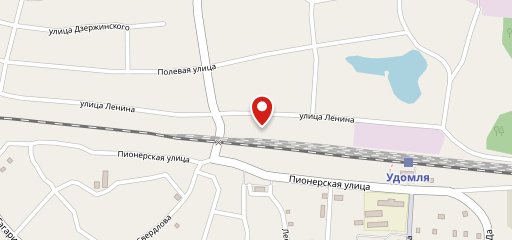 Кафе Удомля на карте