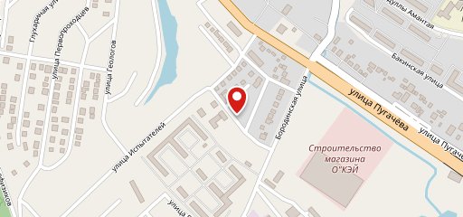 Альпийский на карте