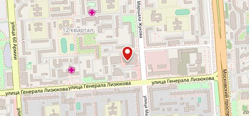 Кафе универсама "Северный" на карте