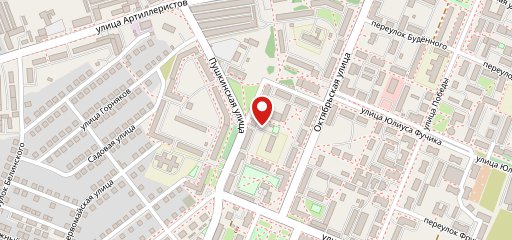 Уральский дворик на карте