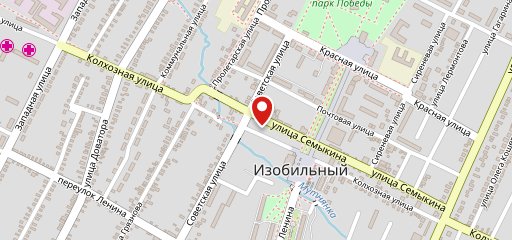 Кафе "Усадьба" на карте