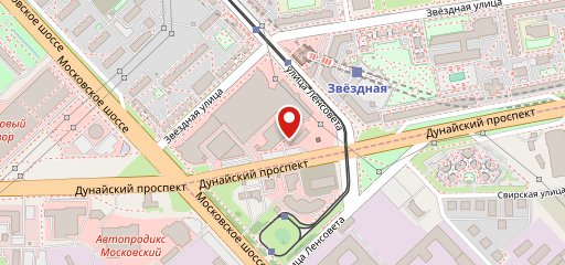 Кафе в магазине Перекресток на карте